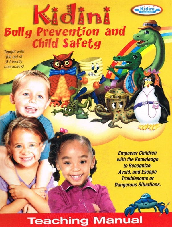 Kidini Karate Bully Prevention Child Safety Educator Kit Teacher Manual Digital: Kidini Karate Teaching Children Self Protective Skills