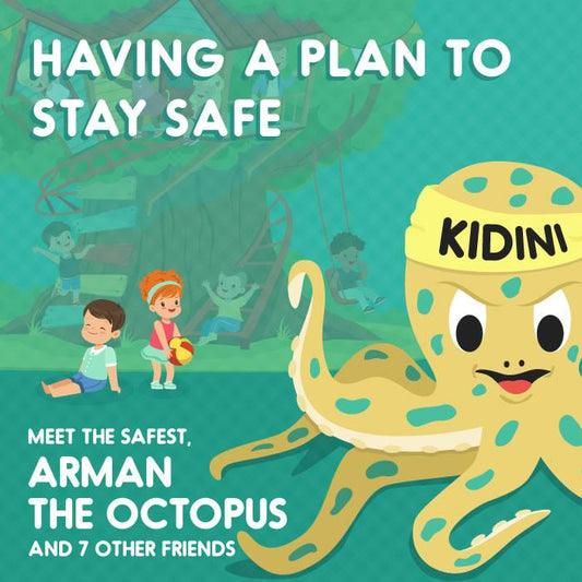 Kidini Karate Bully Prevention Child Safety Book & Music CD (Downloadable Version)